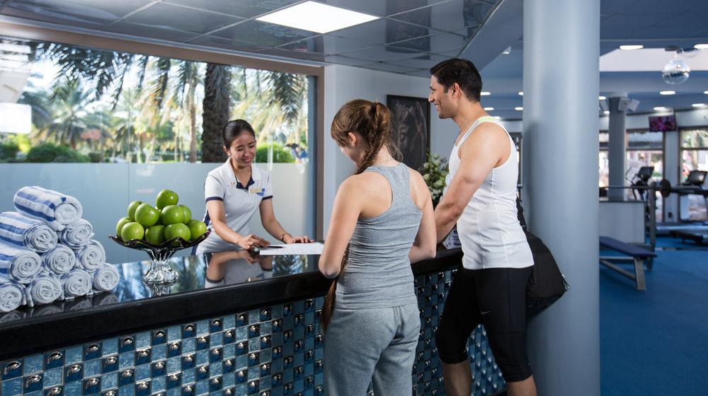 Danat Al Ain Resort Ngoại thất bức ảnh Reception at the Sports and Fitness Club